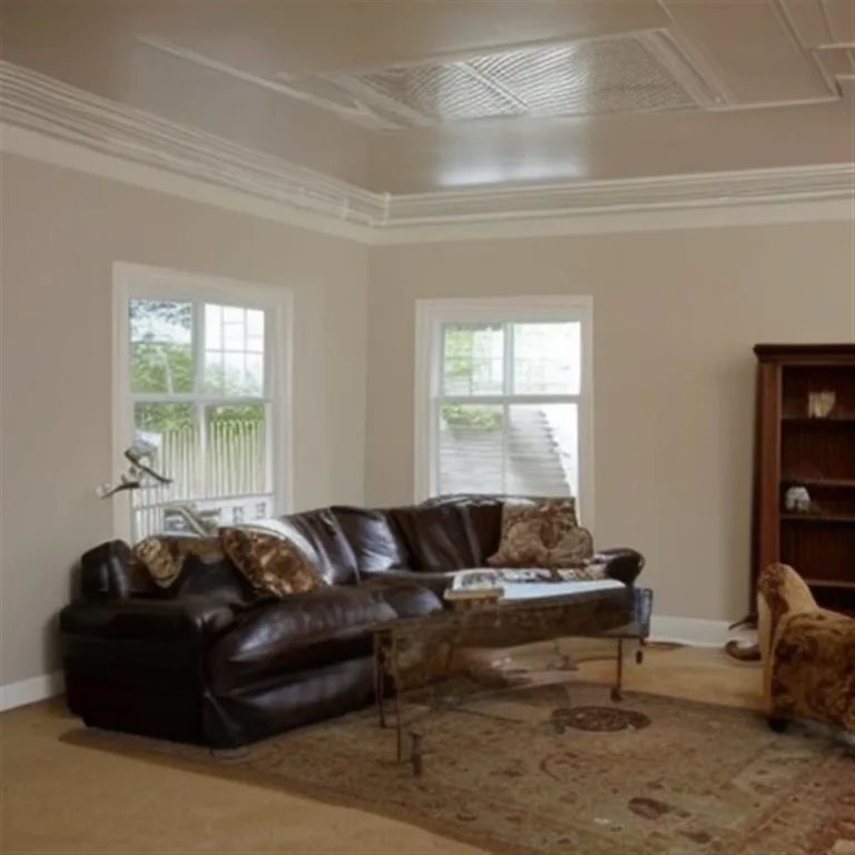 Jak usunąć plamy nikotynowe z sufitu